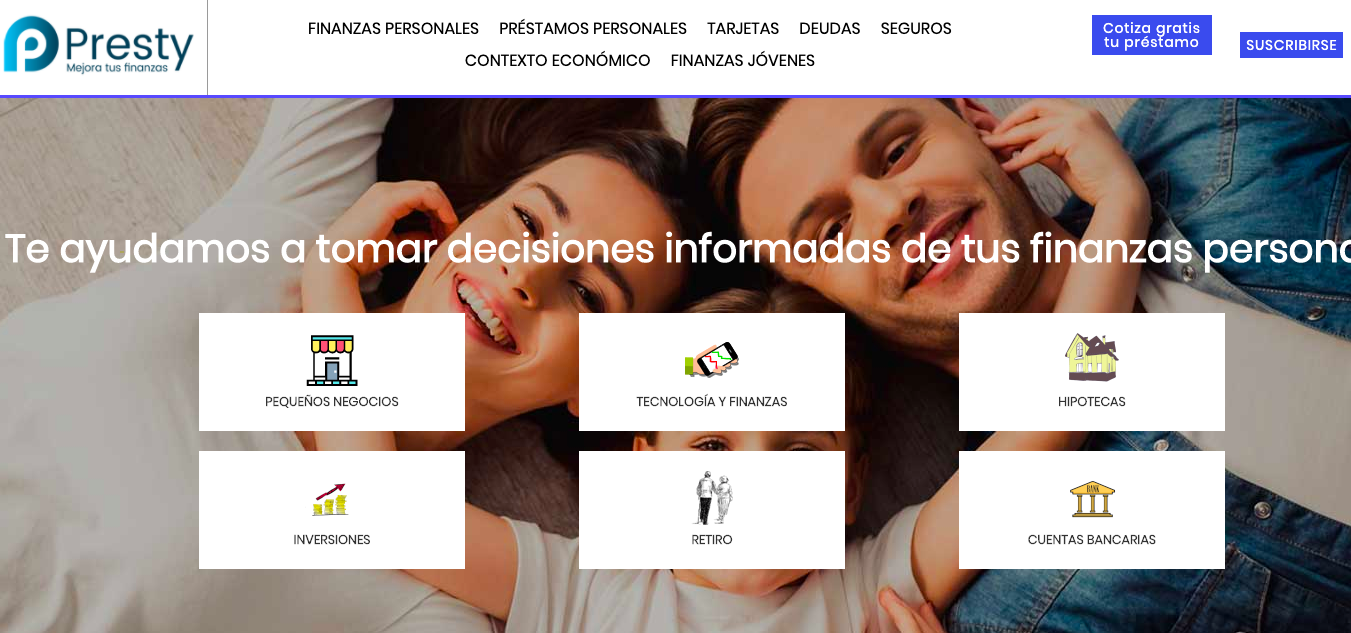 Presty Plataforma de Préstamos Rápidos Logo