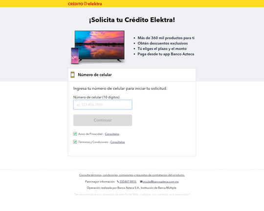 Tarjetas De Crédito Banco Azteca