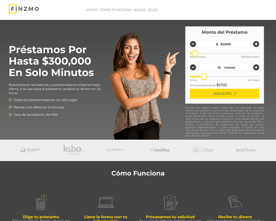Finzmo Préstamos Personales en Línea Logo