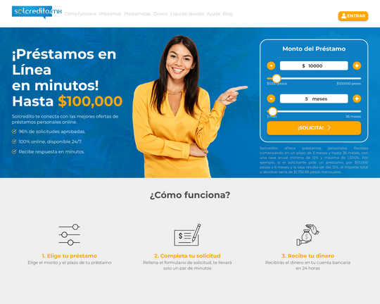 Préstamos Personales Sol Credito Logo